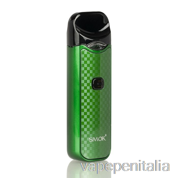 Vape Italia Smok Nord 15w Pod Kit Verde In Fibra Di Carbonio